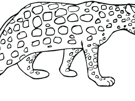 440x330 Cheetah Coloring Pages To Print Cheetah Coloring Pages To Print