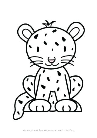 320x452 Coloring Pages Cheetah Cheetah Coloring Pages Printable Cheetah