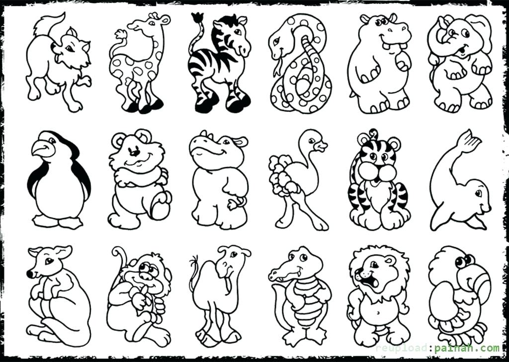 1024x728 Animal Print Coloring Pages