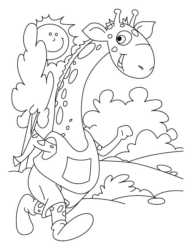 612x792 Girls Sprint Colouring Page Cheetah Running Coloring Pages