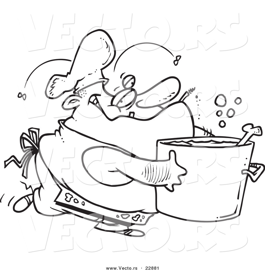 1024x1044 Chef Coloring Page Hat Pages Little Fat Printable Impressive