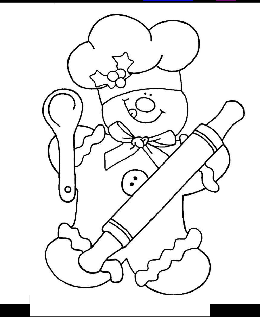 904x1101 Fresh Gingerbread Chef Color