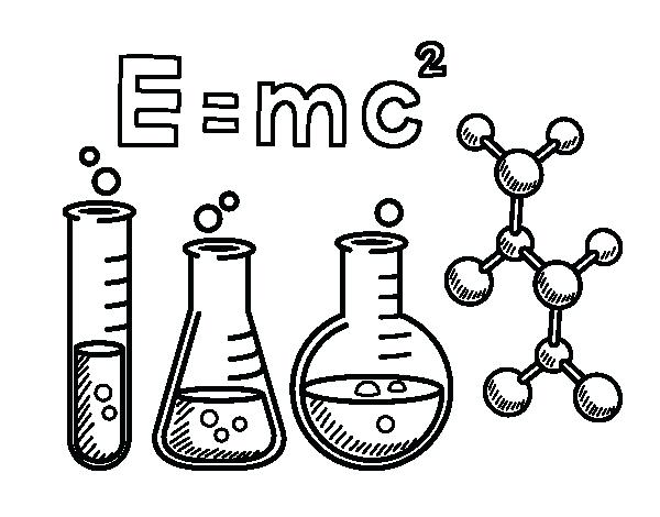600x470 Chemistry Coloring Book