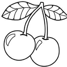 230x230 Top Free Printable Cherry Coloring Pages Online Cherries