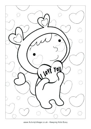 320x452 Disney Valentines Day Coloring Pages Free Printable Valentine I
