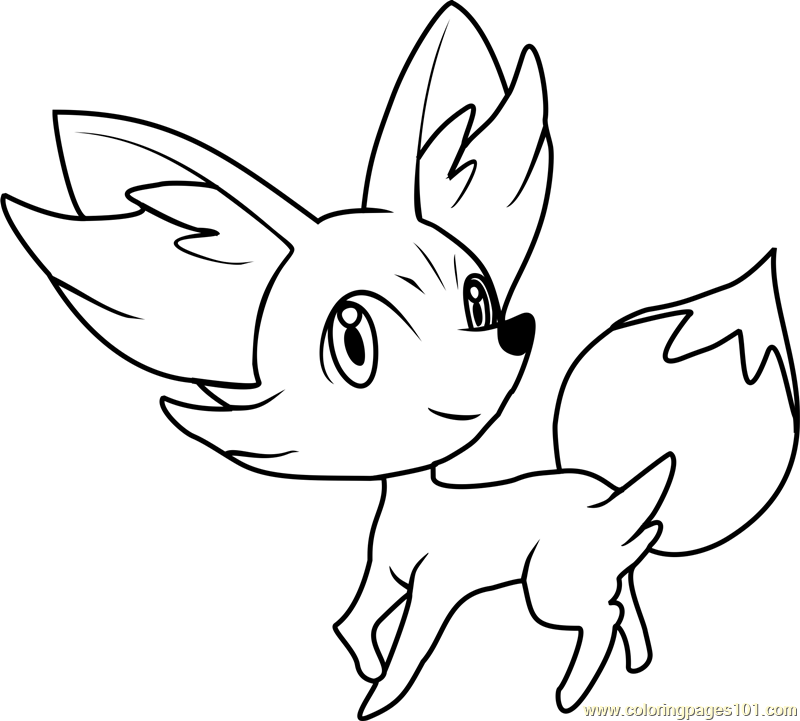 Chespin Coloring Page at GetDrawings | Free download