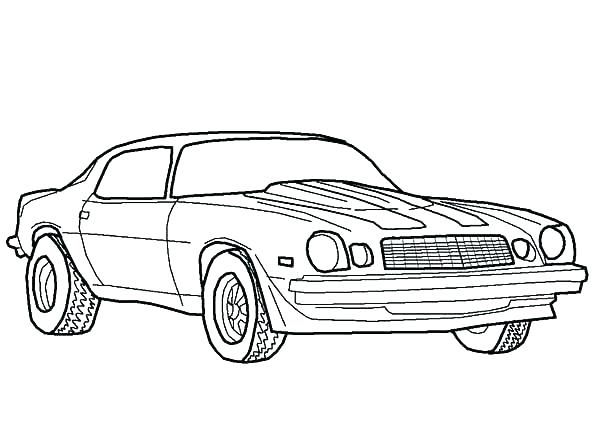 600x439 Camaro Coloring Page Coloring Page Coloring Page Muscle Bumblebee