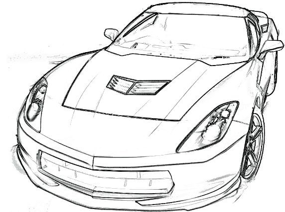 572x427 Chevy Coloring Pages