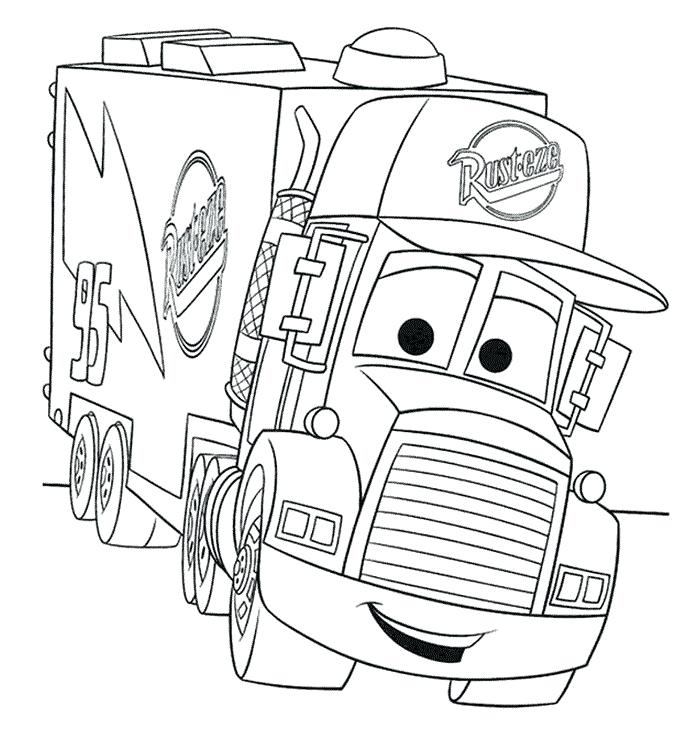 700x750 Printable Chevy Truck Coloring Pages Big Monster Truck Coloring