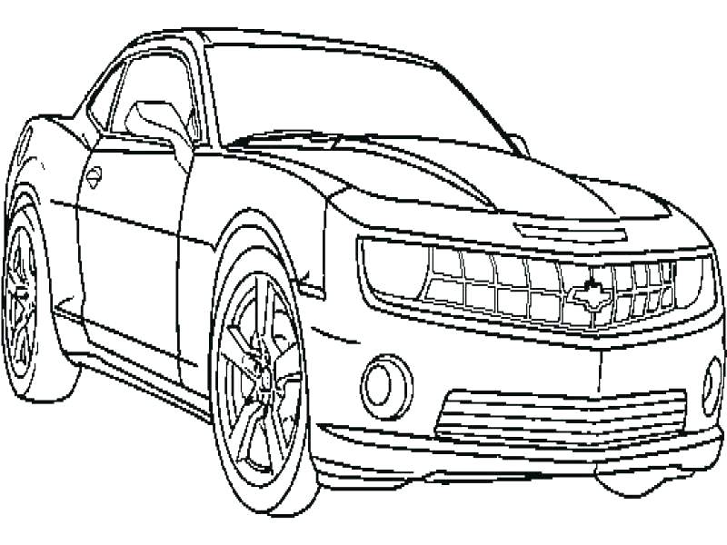 800x600 Camaro Coloring Page Coloring Page Best Image Chevrolet Camaro