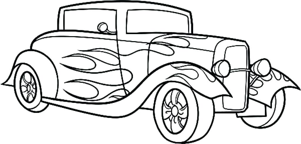 1024x490 Hotrod Colouring Pages Page Hot Rod Coloring Pages Drawing