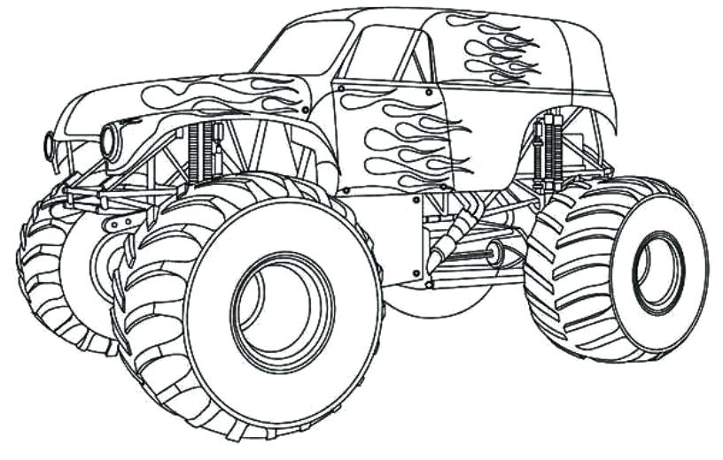 816x520 Truck Color Pages Full Size Of Coloring Truck Coloring Pages