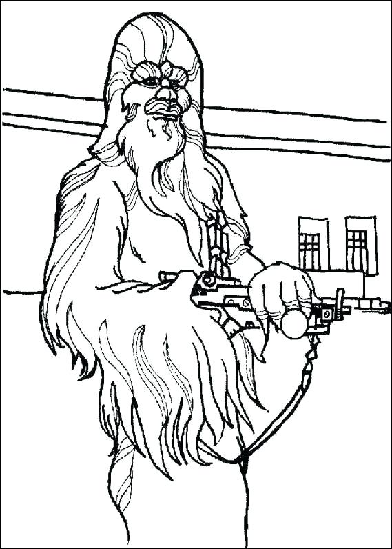 569x796 Chewbacca Coloring Pages Star Wars Coloring Pages Star Wars