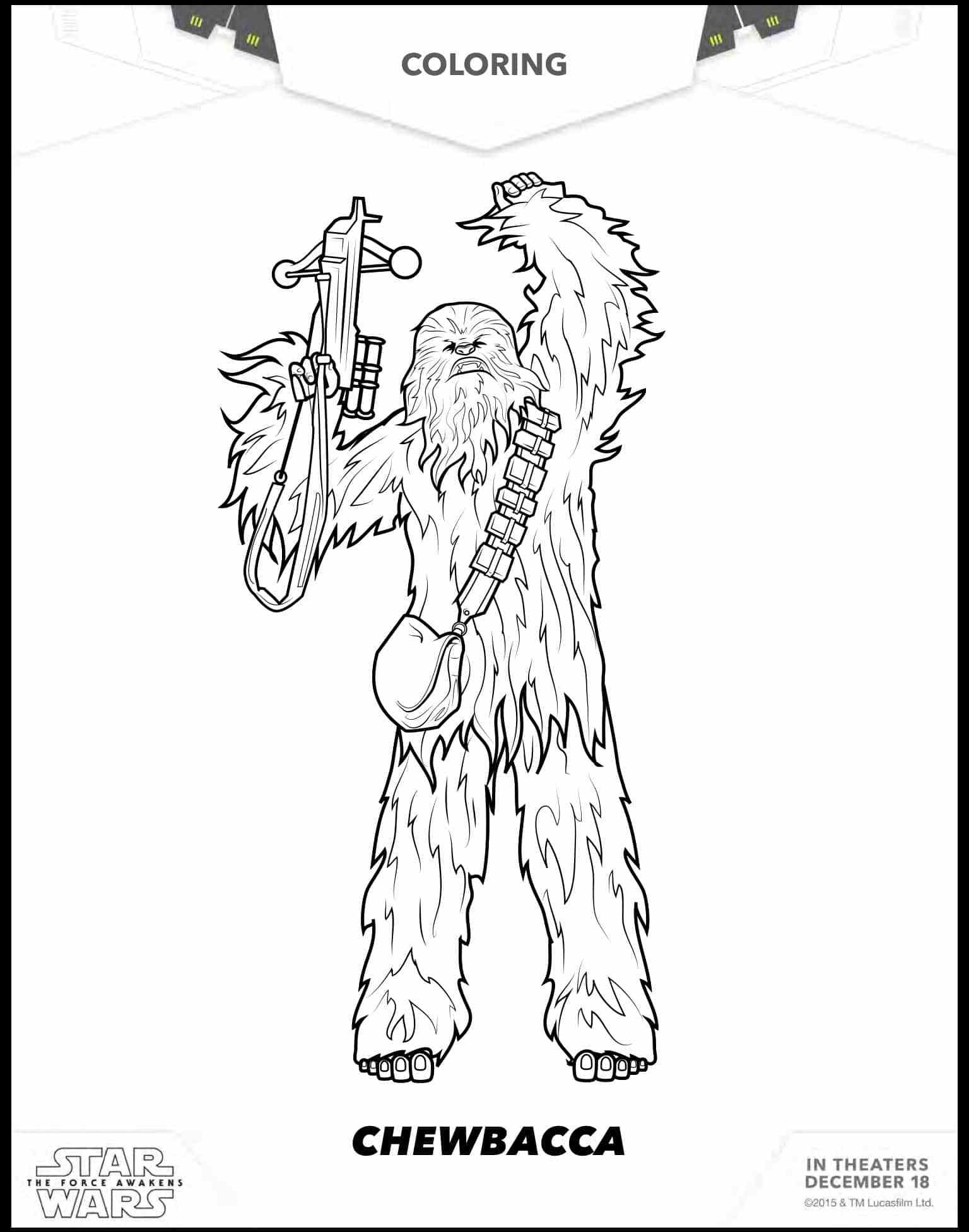 1536x1953 Focus Chewbacca Coloring Pages Capricus Me