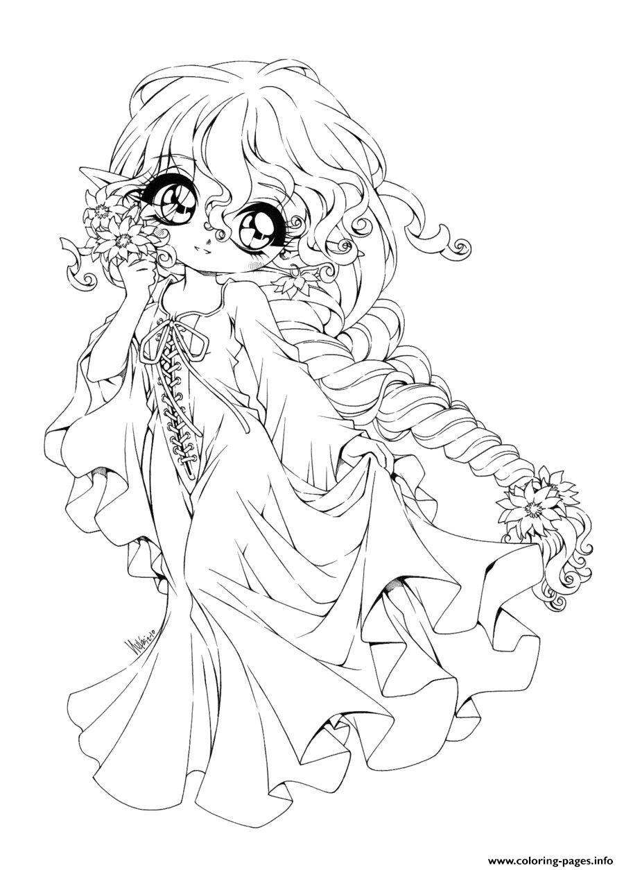 900x1254 Cute Anime Chibi Coloring Pages Printable