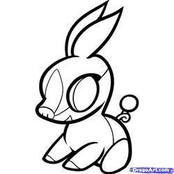 250x250 Chibi Pokemon Coloring Pages