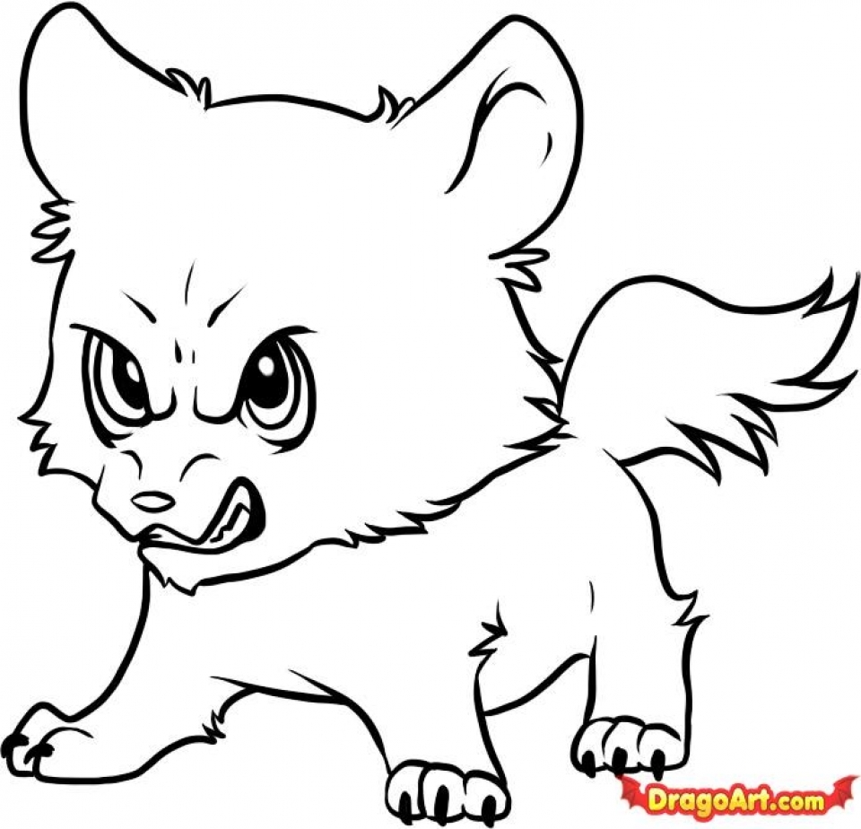 960x924 Get This Cute Wolf Coloring Pages !