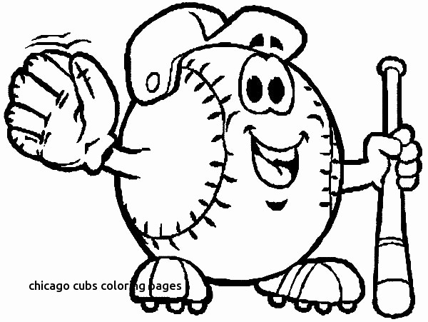 600x451 Chicago Cubs Coloring Pages