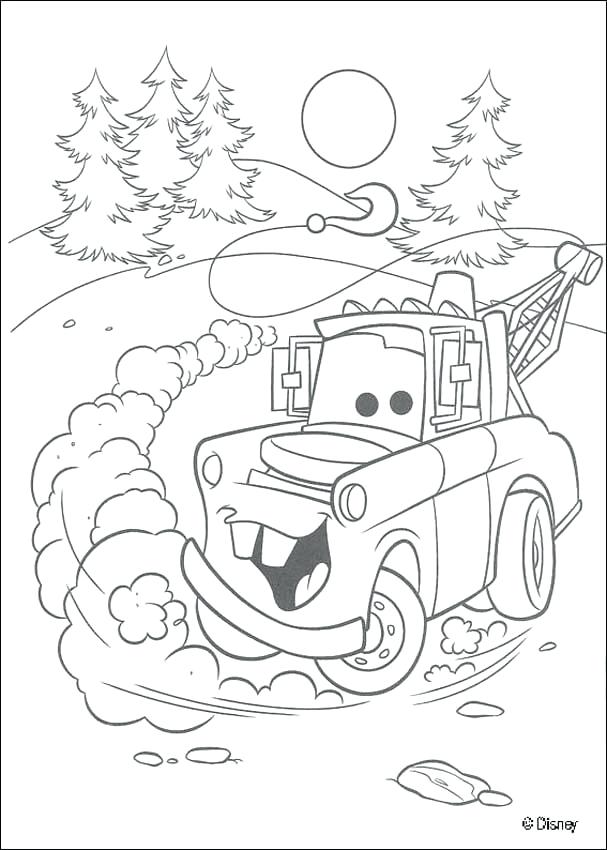 607x850 Chick Hicks Coloring Page Beautiful Coloring Page Of Mater
