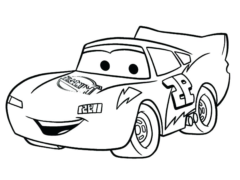 838x628 Chick Hicks Coloring Page Cars Coloring Pages Lightning Coloring