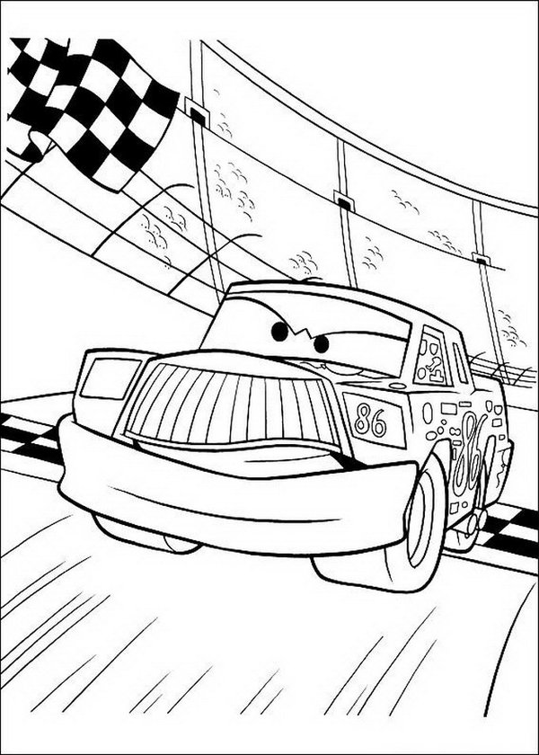 600x840 Chick Hicks Coloring Pages