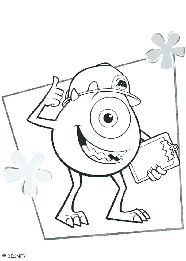 607x850 Chicka Chicka Boom Boom Coloring Page