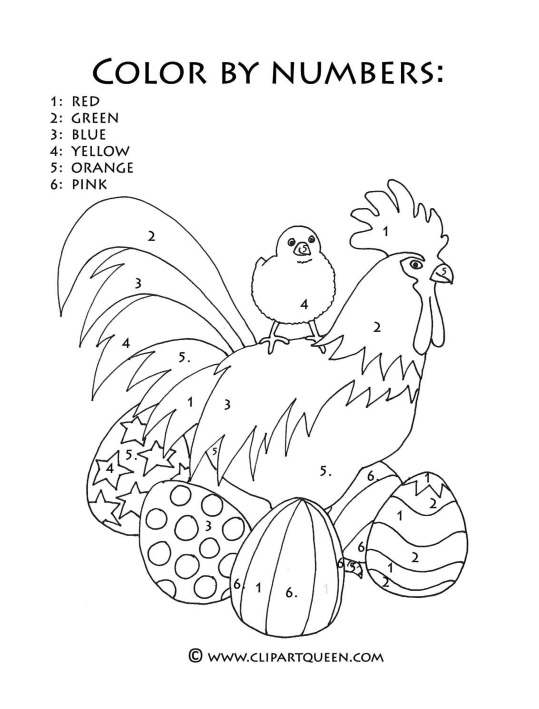 539x709 Easter Coloring Pages