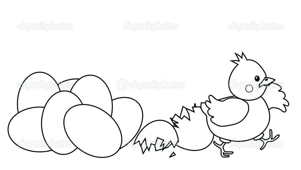 1023x577 Baby Chicken Coloring Page Printable Coloring Happy Chicken