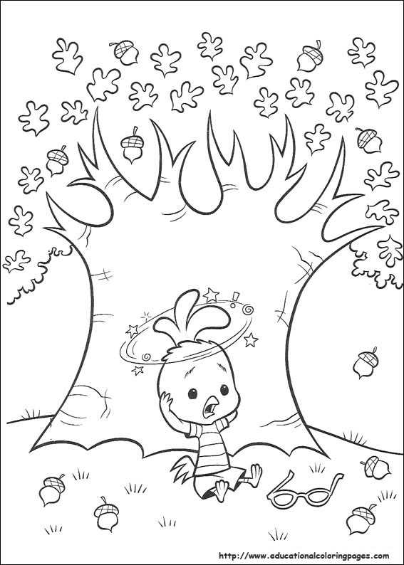 567x794 Chicken Little Coloring Pages