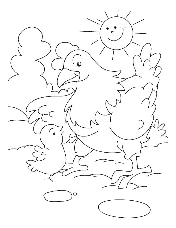 612x792 Chicken Coloring Book Chicken Coloring Book Together With Chicken