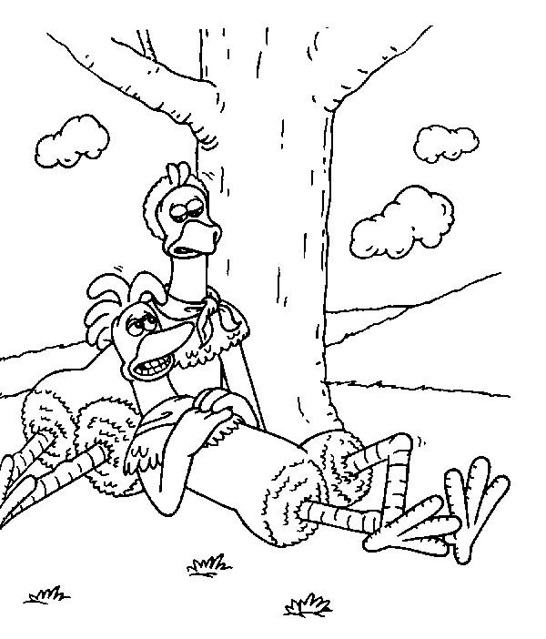 600x702 Mejores De Chicken Run Coloring Pages En
