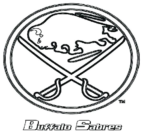 600x577 Buffalo Coloring Page Buffalo Coloring Pages City Chiefs Coloring