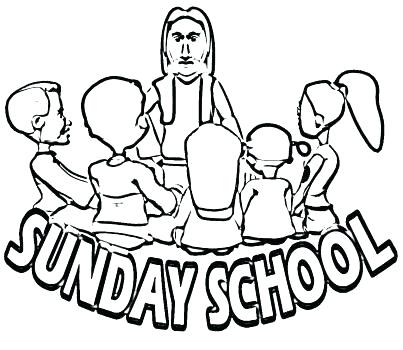 403x350 Unique Free Sunday School Coloring Pages For Kids And Free School