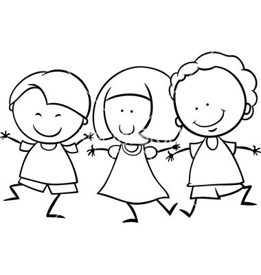 380x400 Coloring Pictures Of Children Children Coloring Coloring Pages