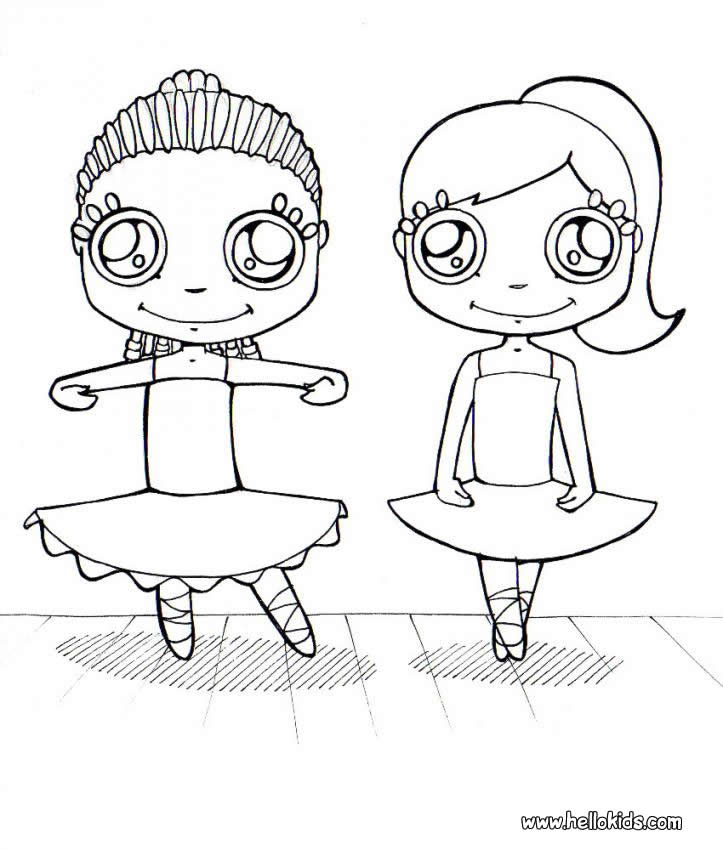 723x850 Dancing Coloring Page