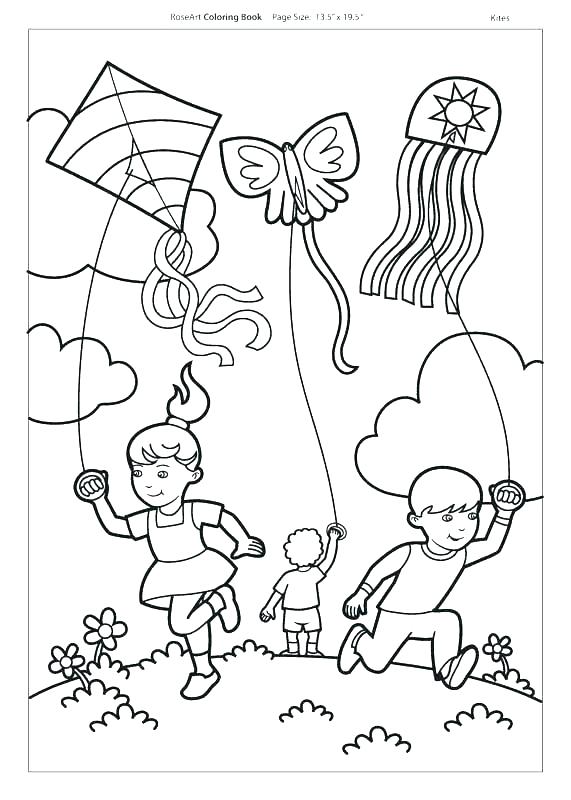 571x800 Kites Coloring Pages Kites Coloring Pages Kites Coloring Pages