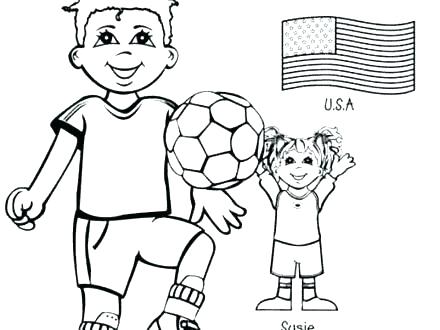 440x330 World Map Coloring Pages Printable Children Of The World Coloring