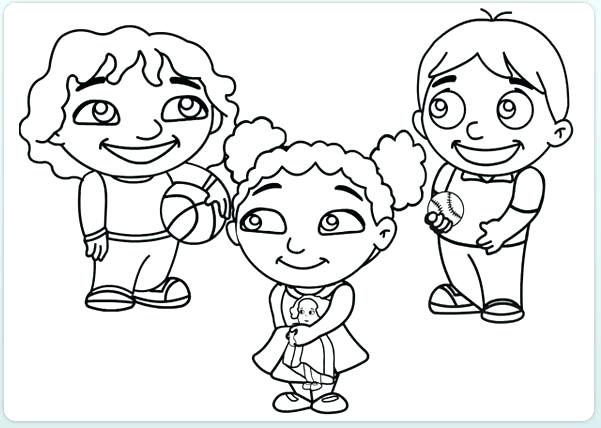 601x428 Coloring Pages Of Kids Coloring Page Kids Kid Pages Children Days