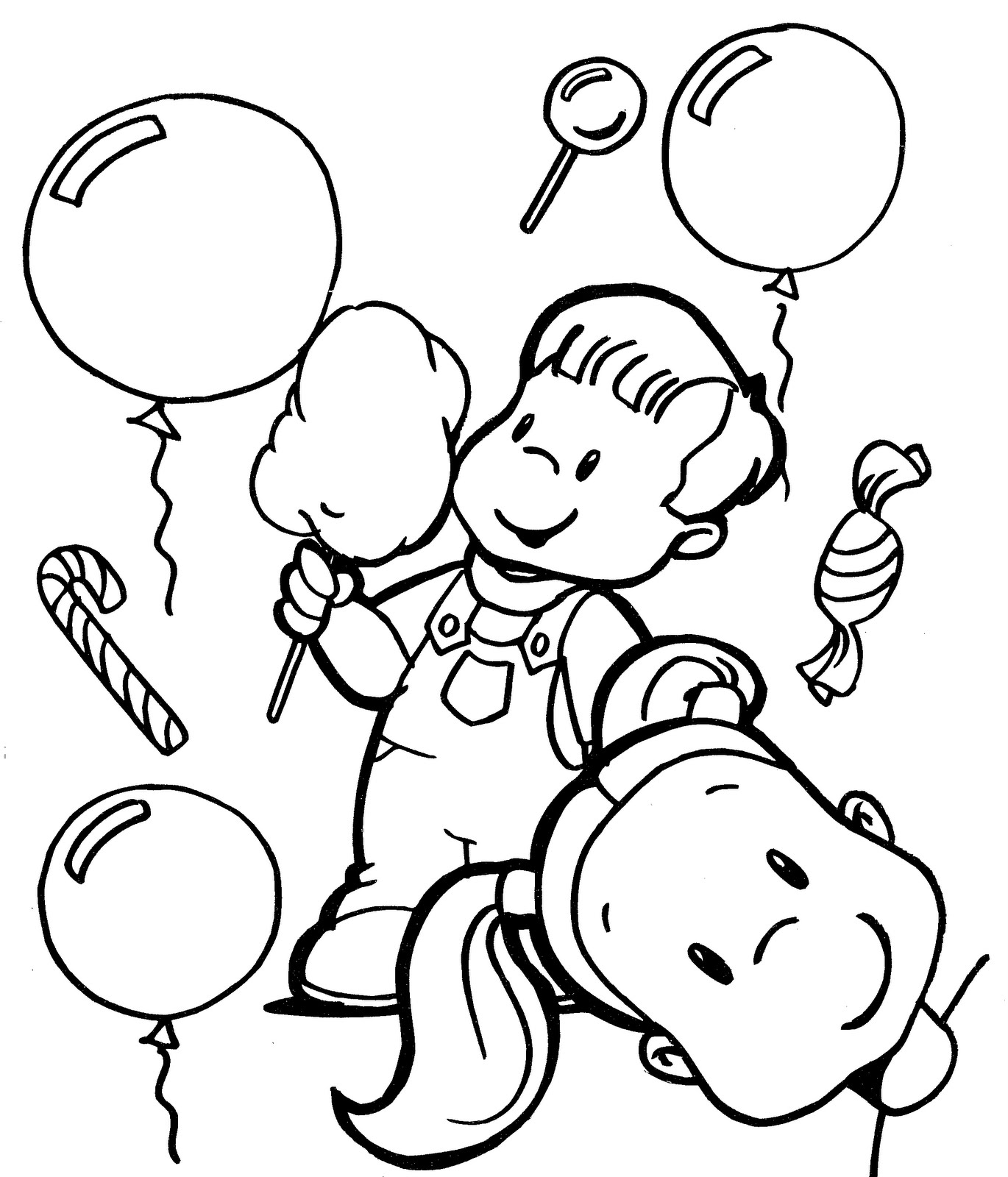 1370x1600 Children Day Coloring Pages Of Kids Enjoying Free Coloring Pages