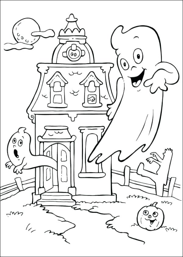 600x840 Halloween Coloring Book Pages