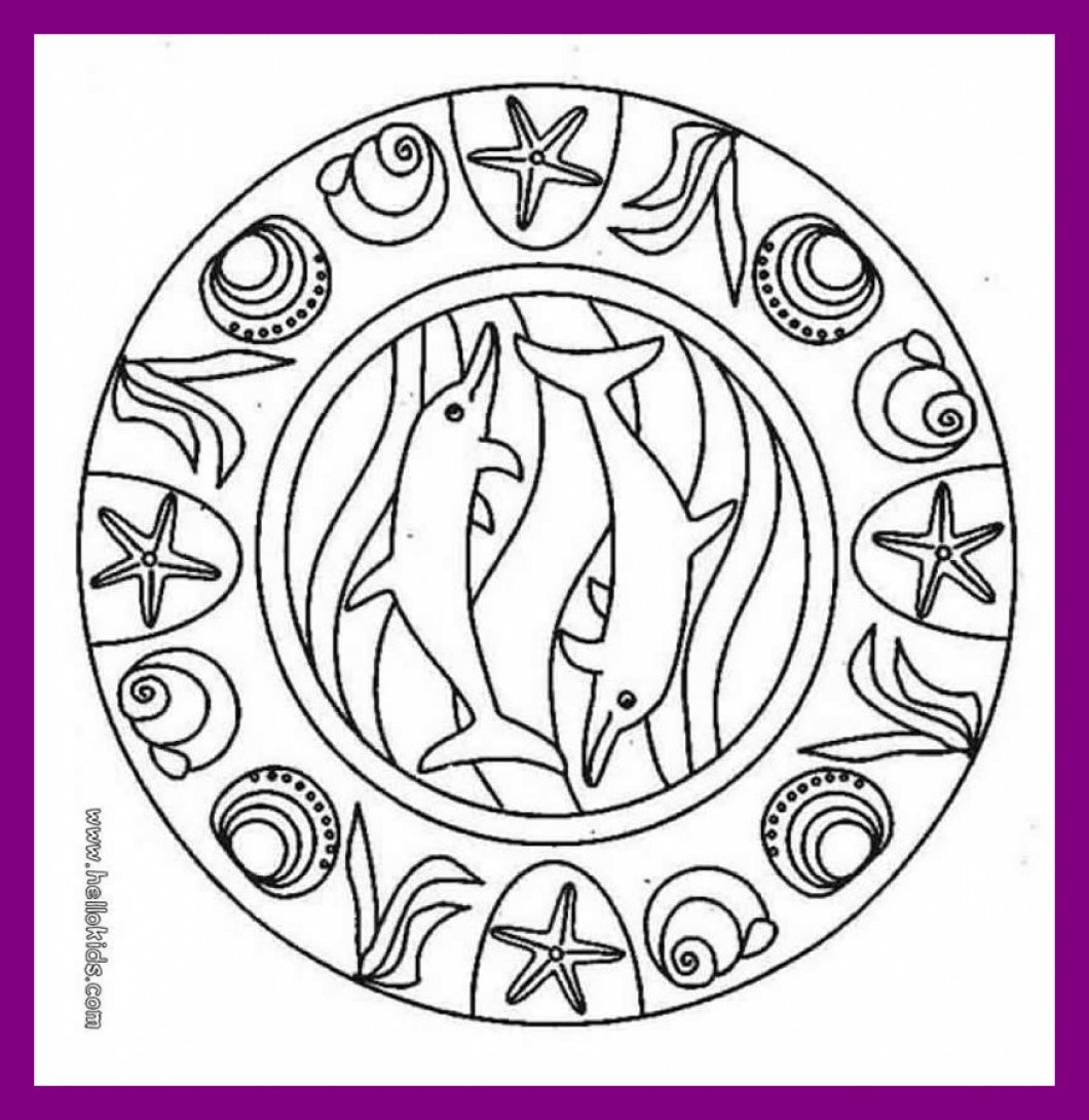 1060x1090 Marvelous Mandala Coloring Pages Printable Children Color Pict
