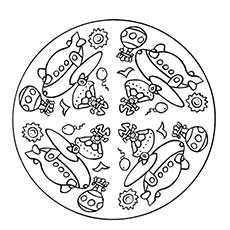 230x230 Top Mandala Coloring Pages For Your Little Ones