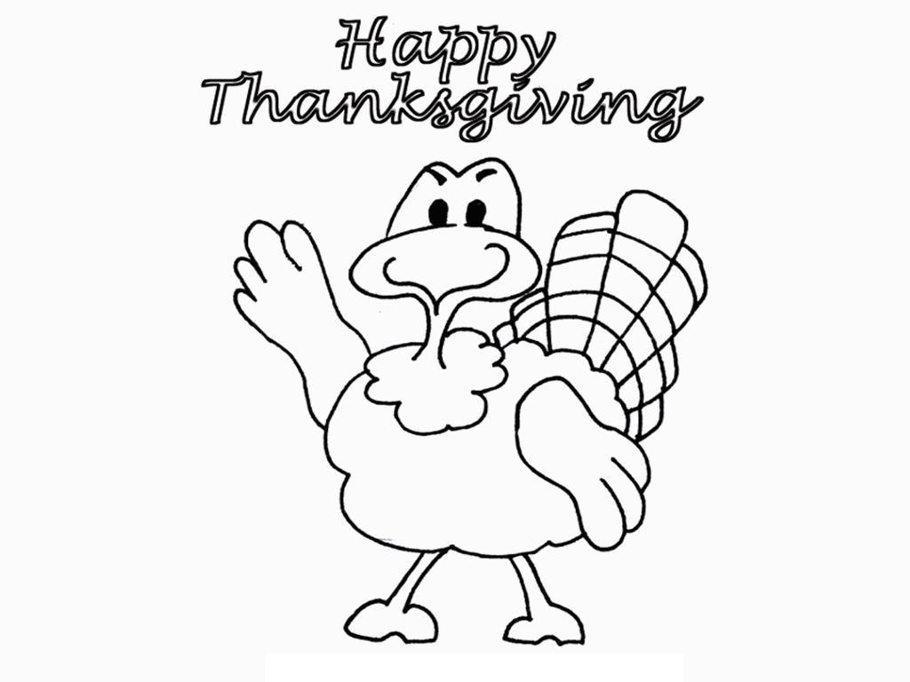 1024x768 Printable Thanksgiving Coloring Pages For Kids