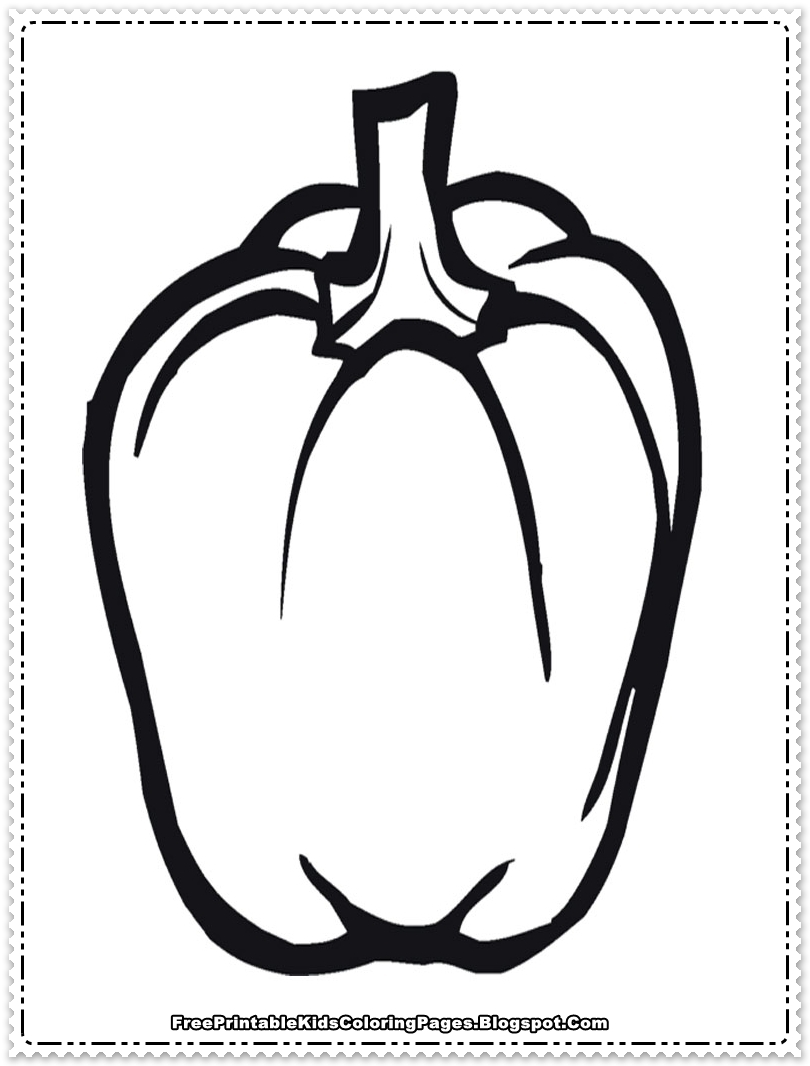 810x1066 Printable Coloring Pages Chili Peppers