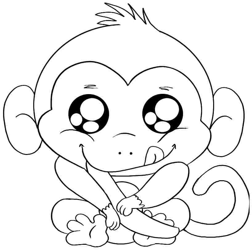 818x810 Chimpanzee Coloring Sheets Tiny Chimpanzee Coloring Sheets
