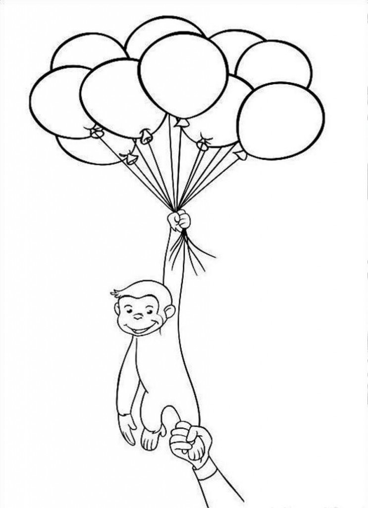 743x1024 Curious George Clip Art Free