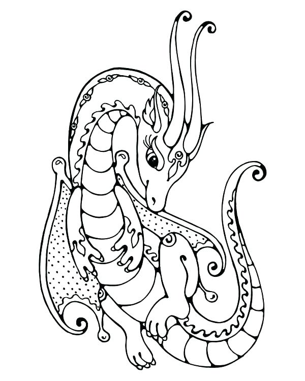 600x750 Chinese New Year Dragon Coloring Pages Or Dragon Clip Art Free