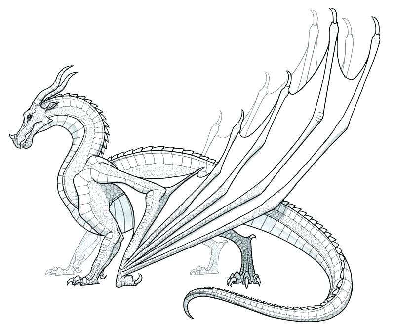 800x668 Chinese Dragon Coloring Pages