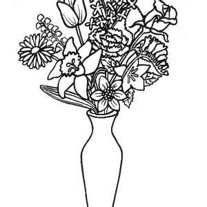 300x300 Image Result For Flower Vase Coloring Page Chinese Paintings