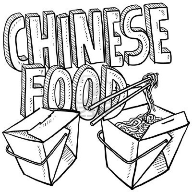 640x640 Coloring Pages Of Chinese Food Kids